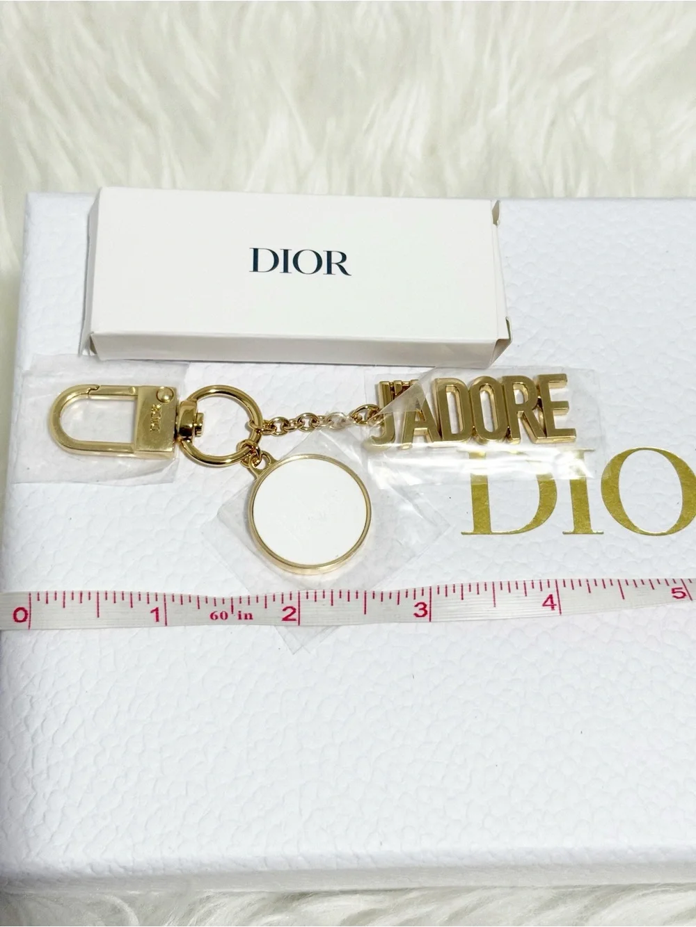 Dior Beauty Gold J'adore Bag Charm